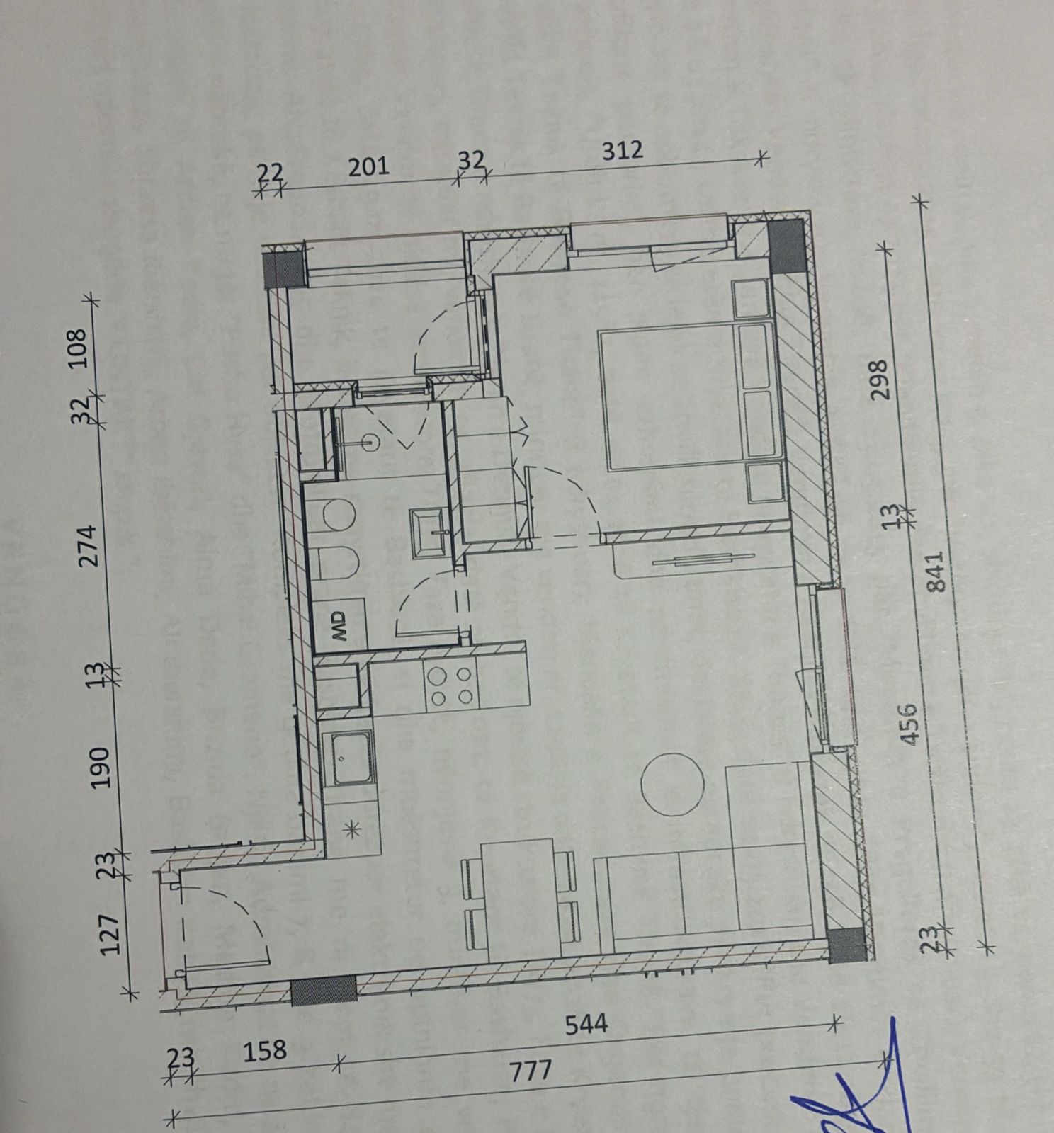 Vente | appartement 1 + 1 | rruga pasho hysa | 96 000 €
