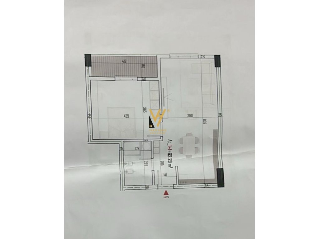 Appartement 1+1 à vendre à paskuqan 84 000 euro (2)
