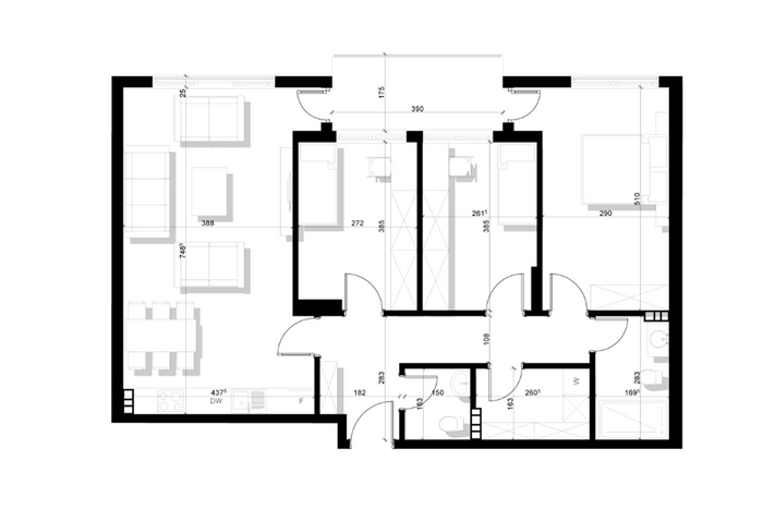 Banesë 107.42m² për #shitje te Prishtina e Re (4)
