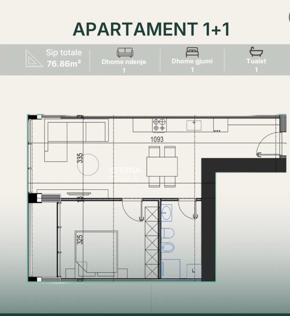Venta | apartamento 1 + 1 | Ali Demi | €115,000 (4)