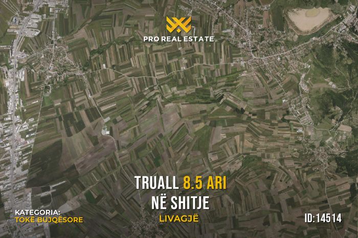Terreno de 8,5 ari à venda em livagjë