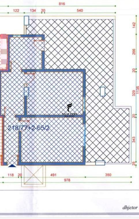 Shitet apartament 1+1 fresk 10.700.000 leke