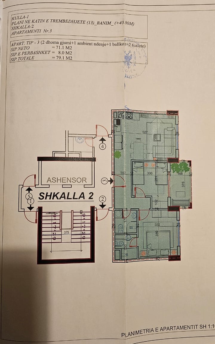 Venda | apartamento 2+1+2 | complexo garden city | €118.000 (2)