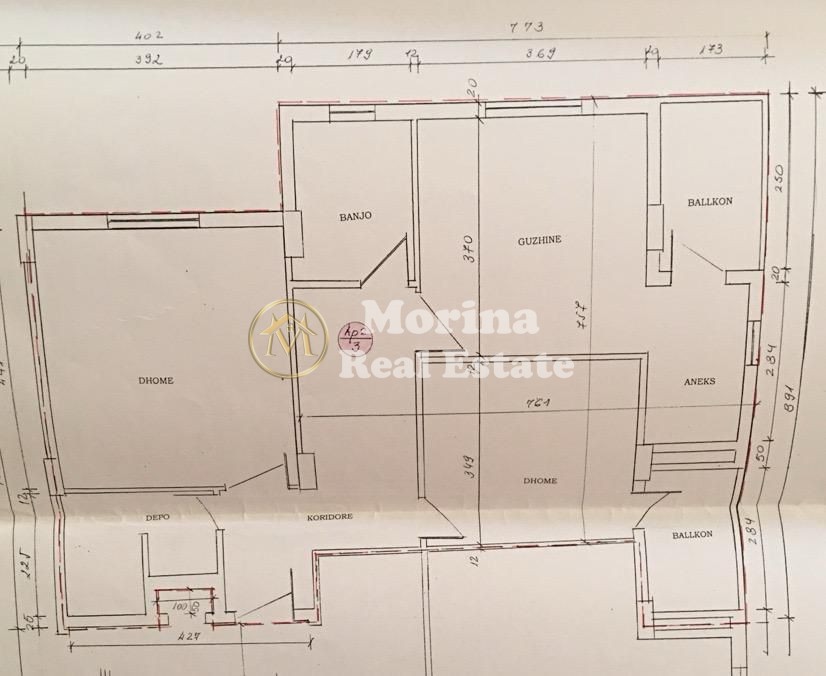 Venta | apartamento 2 + 1 | rruga e dibrës | 200000 €