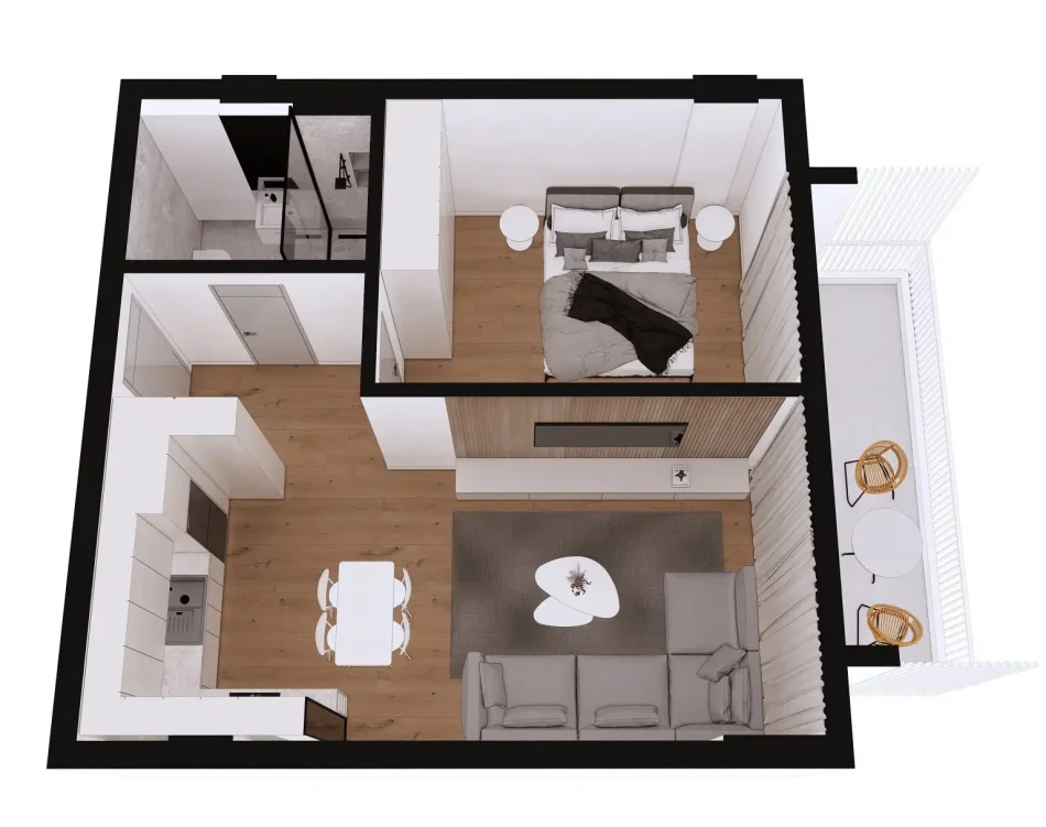 Verkauf | 1 + 1 wohnung | golem | €101.500 (5)