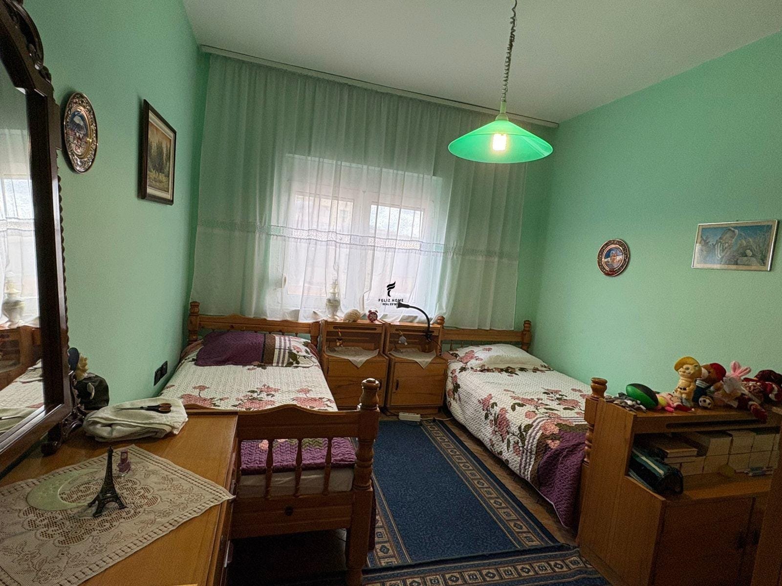 Appartement à louer 2+1 rue d'Elbasan 60.000 leke