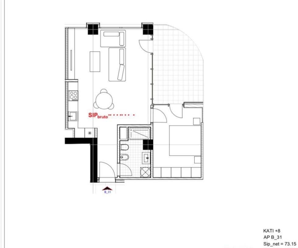 Venta | apartamento 1 + 1 | river park residence | 94.920 € (2)