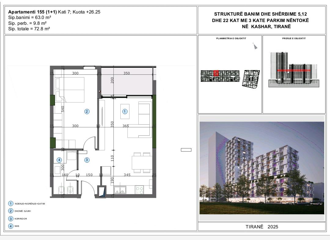 Sale | 1 + 1 apartment | Astir | €1