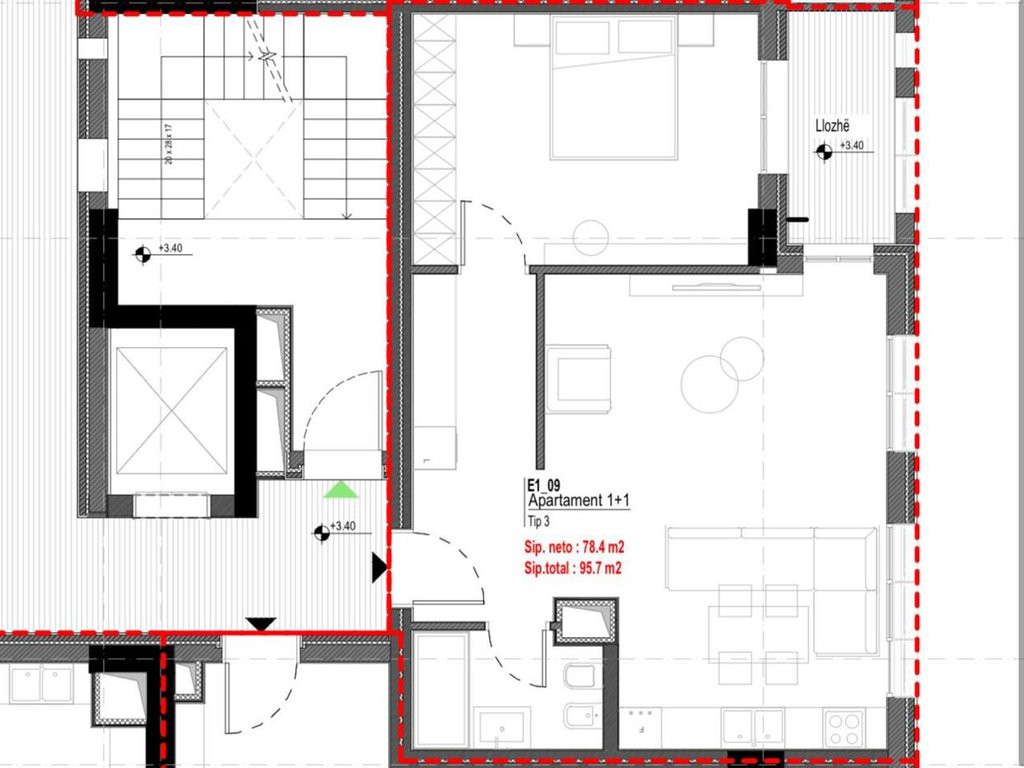 Apartamento à venda 1+1 no morina resort, drymades 230.000 euros