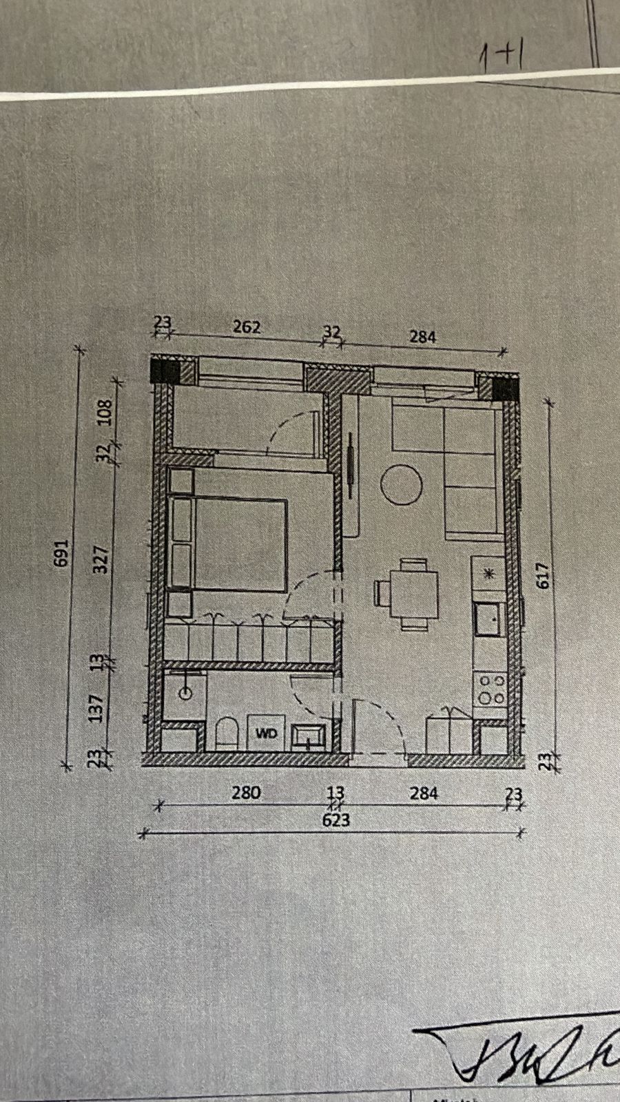 Venda | apartamento 1 + 1 | Ali Demi | 78710 €