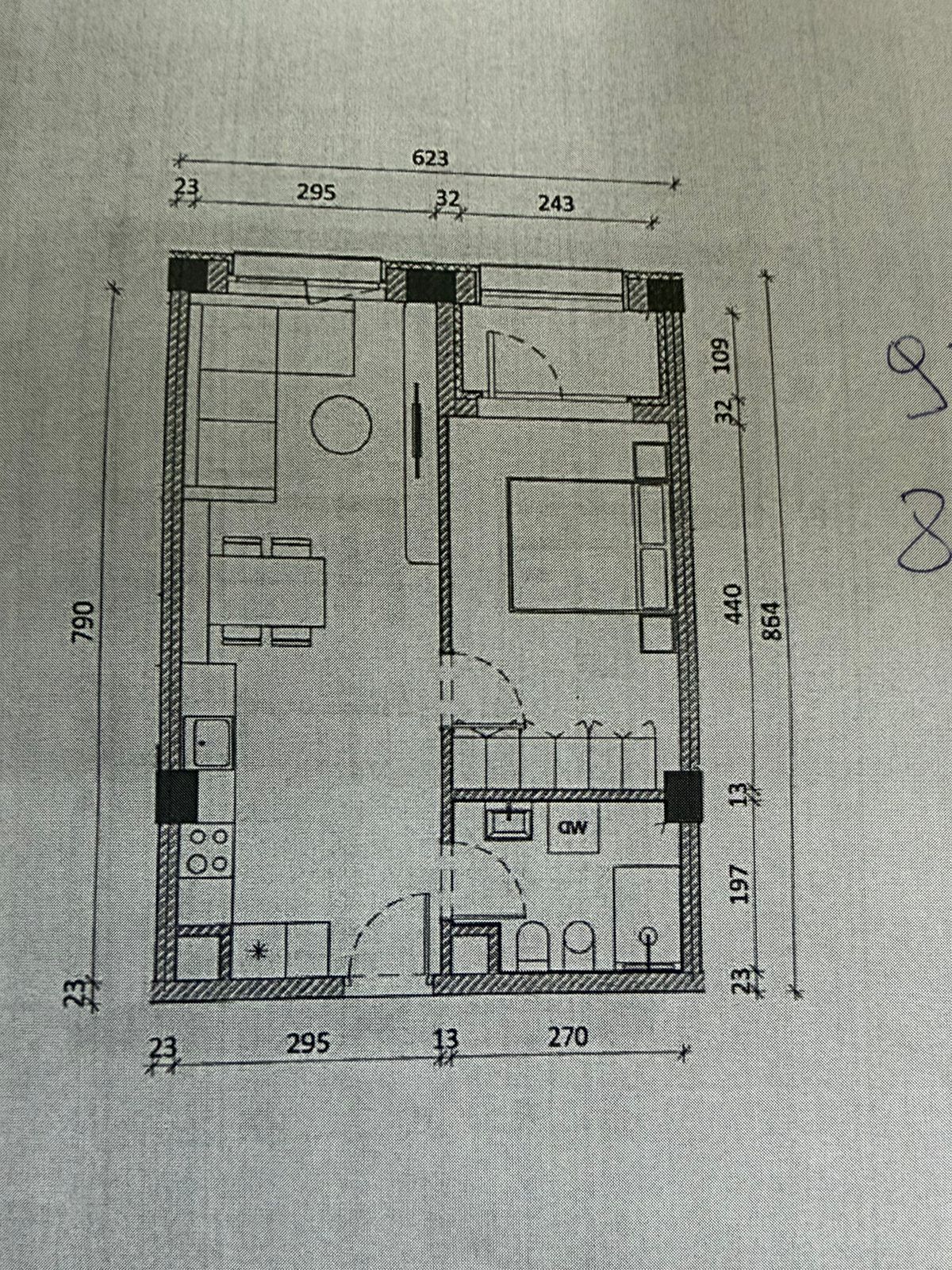 Venta | apartamento 1 + 1 | Ali Demi | €97,400