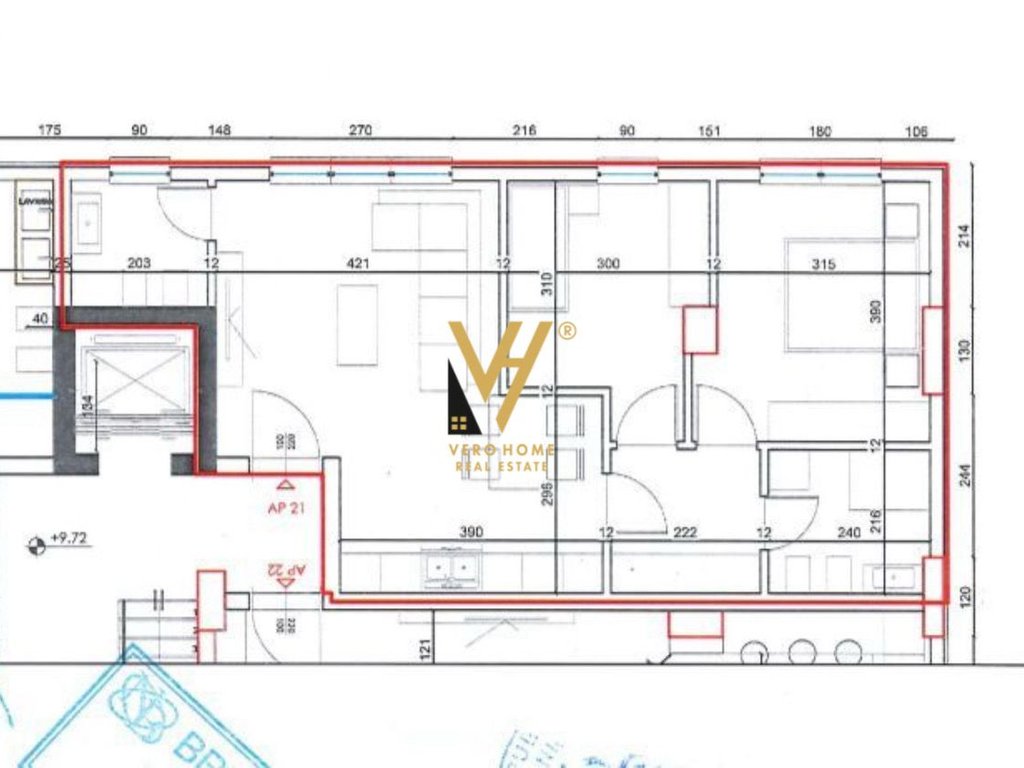 Apartamento à venda 2+1+2 em kom.xheluks xibraku, rua Elbasan 165.000 euros (6)