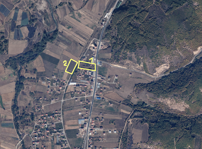 Terrain 1,10 ha à louer à vranidoll