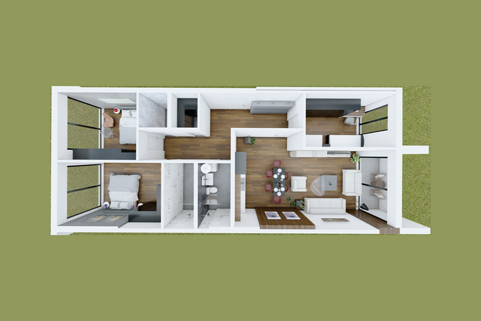 Wohnung 126,43m² zum #verkauf auf rruga a. (3)