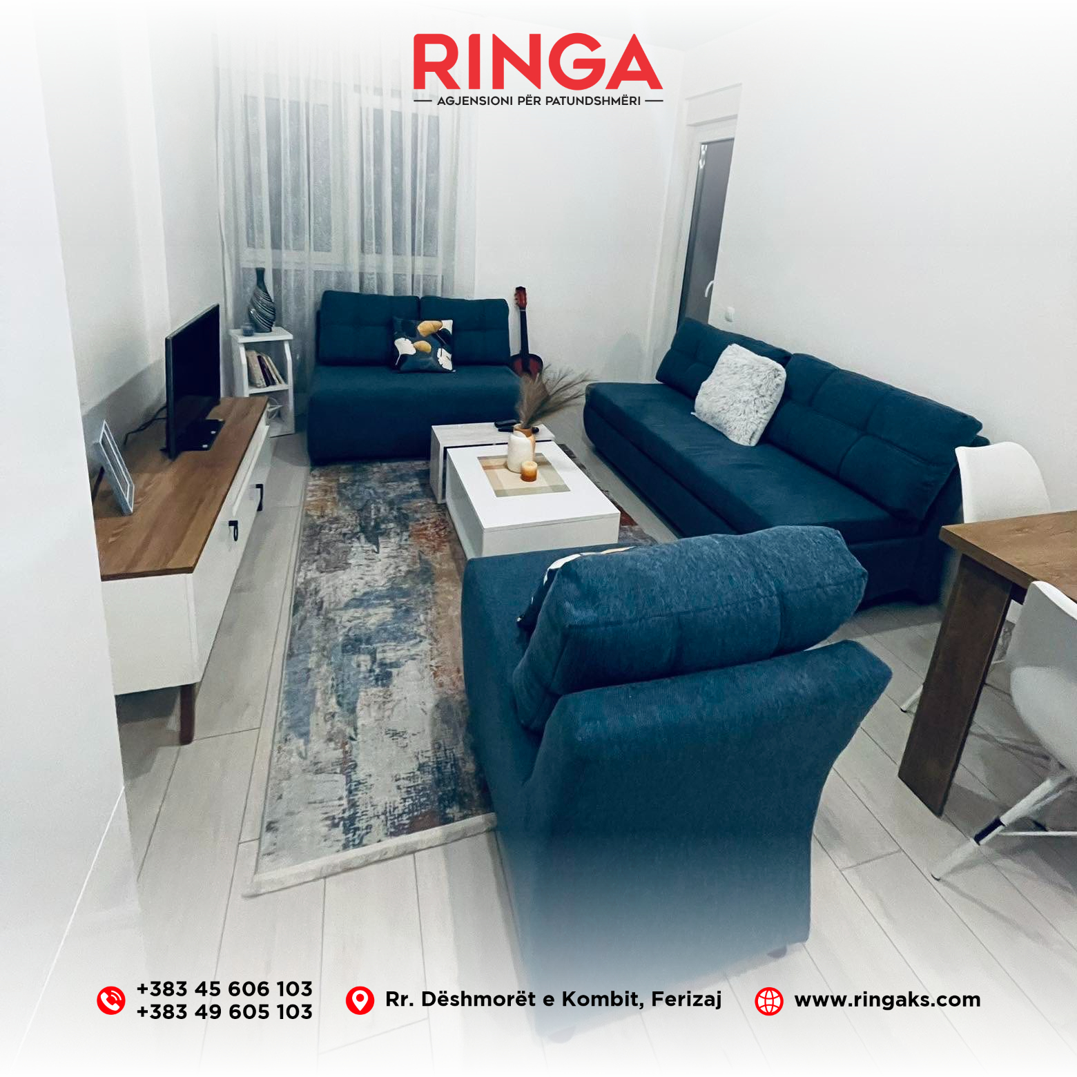 Ringa (ipet banesa me qera në Prishtinë)117/23