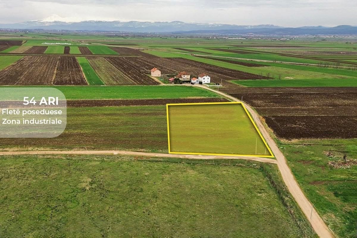 Terreno in vendita nella zona industriale – Miradi e epërme