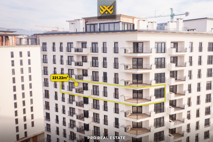 Wohnung 221,22m² zum #kauf in Prishtina e Re