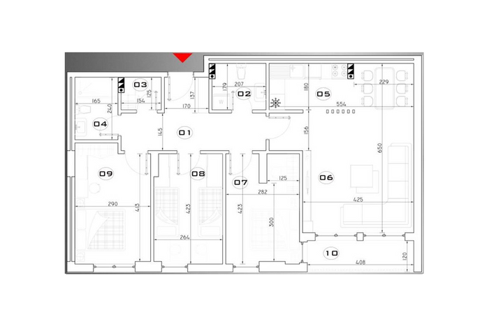 Appartement 107,54m² à #vente à Mati 1