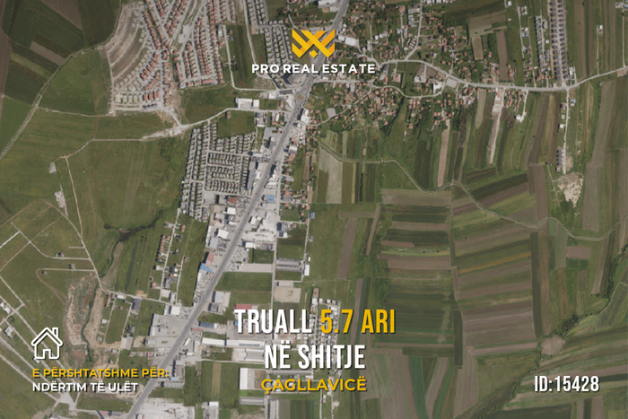 Truall 5.7 ari for #sale in Çagllavicë