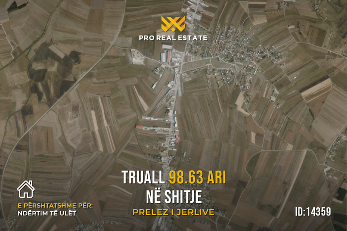 Terreno 98,63 ari in vendita a prelez i jerlive