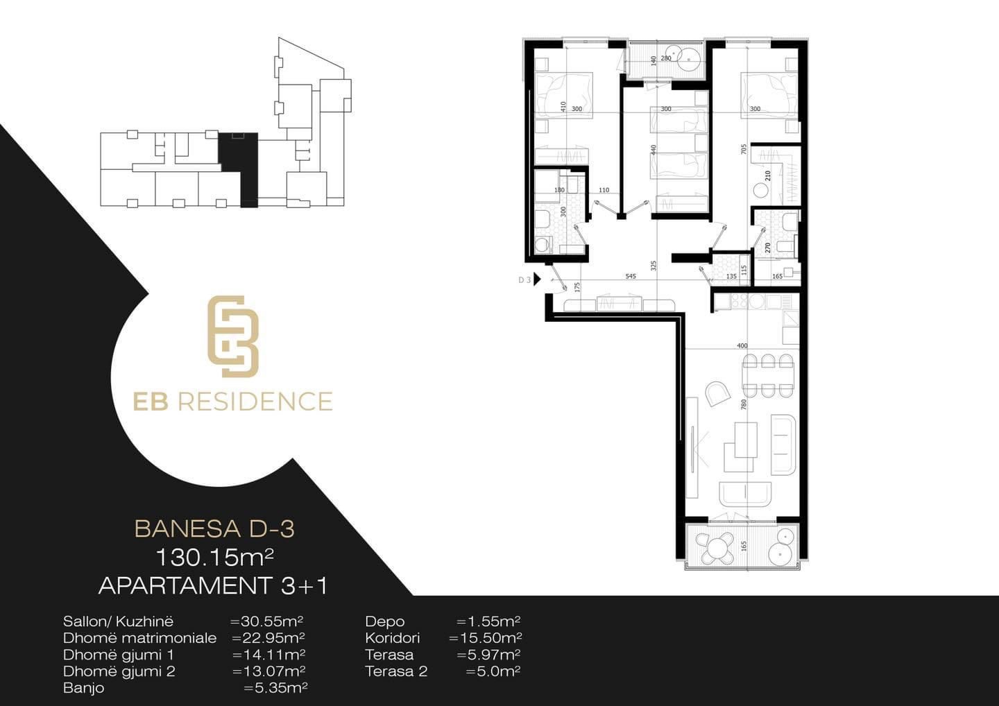 Ringa (wohnung mit 130,15 m² bei eb-residence)04/25