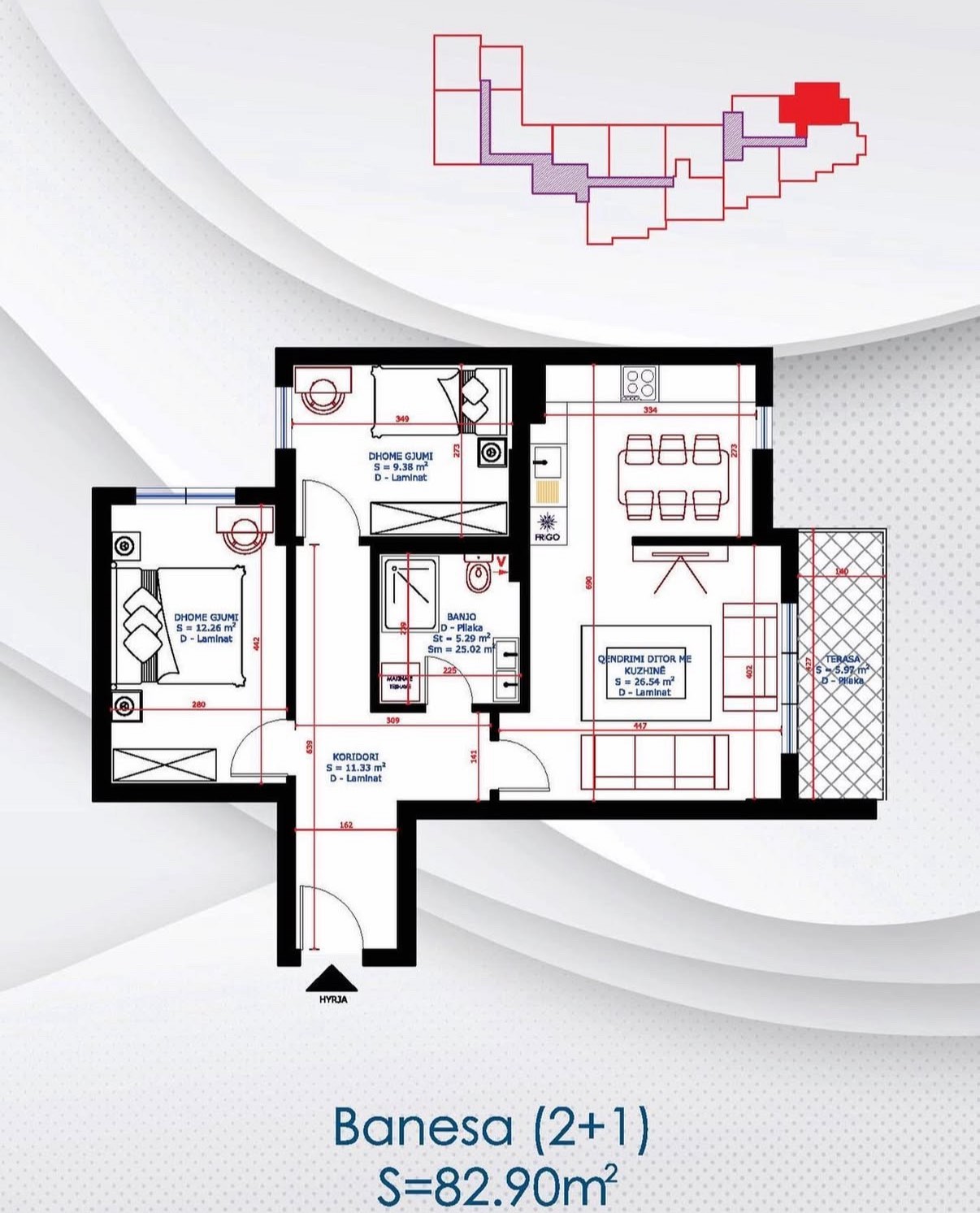 Ringa (appartamento di 82,90 m² in vendita)09/25