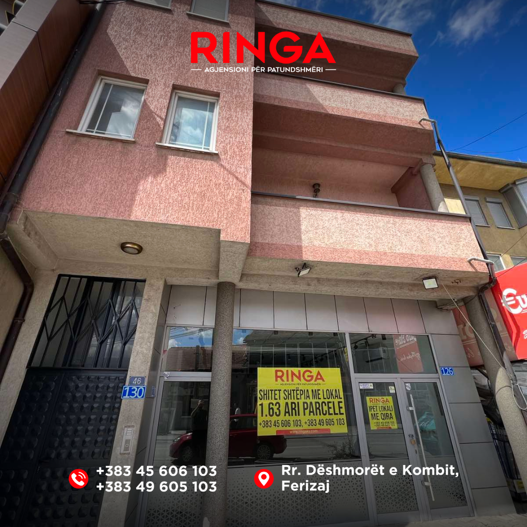 Ringa (haus mit geschäftslokal zum verkauf in Ferizaj – Enver topalli straße (gremës straße), in der nähe von furra sofra 05/25 (4)