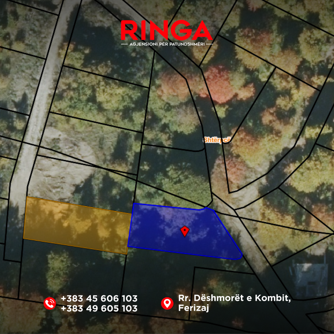Ringa (verkauf von 2 parzellen in brezovicë)09/25