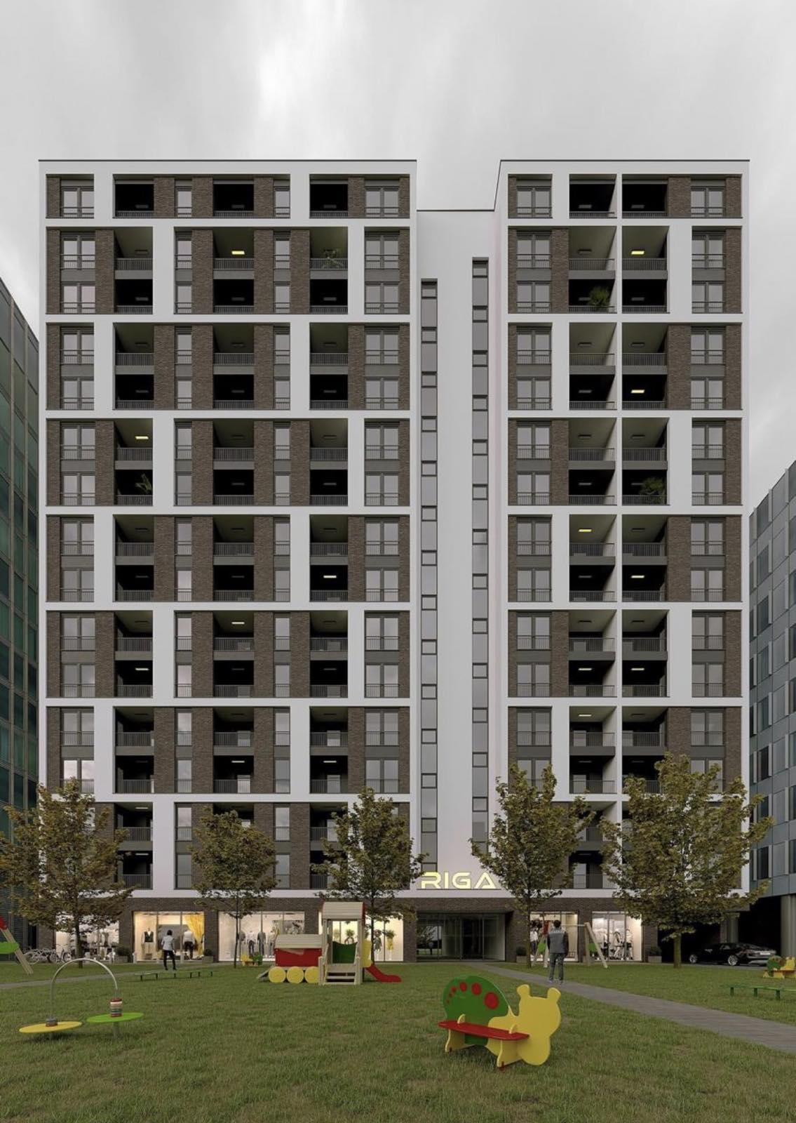 Ringa (appartamenti in vendita a Ferizaj – Edificio riga-dk (dietro the village) 18/25