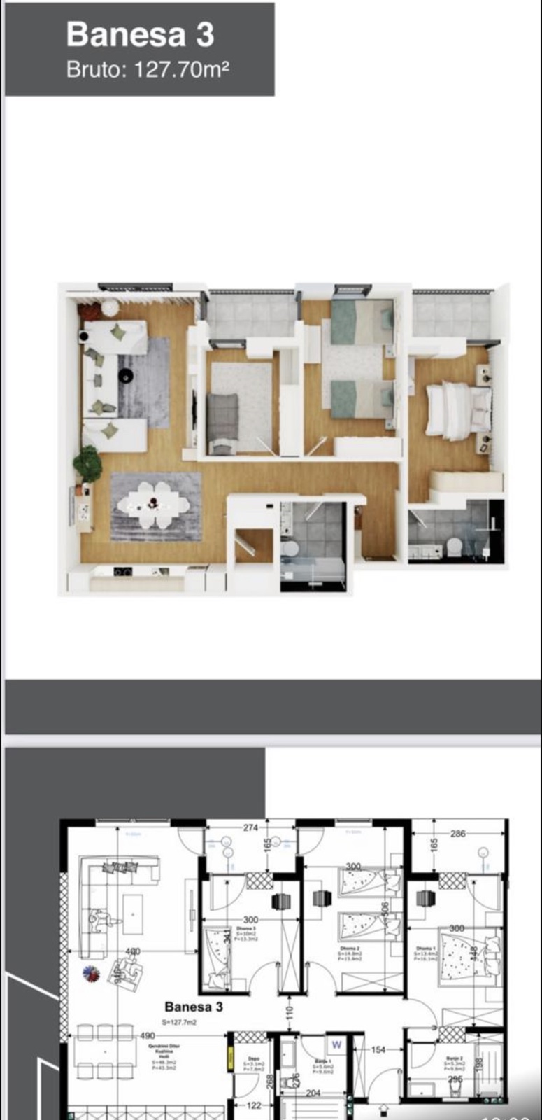 Ringa (appartamenti in vendita a Ferizaj – Edificio riga-dk (dietro the village) 18/25 (6)