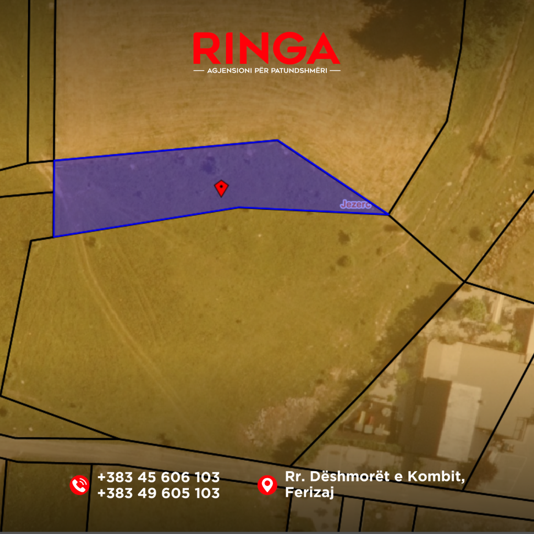 Ringa (in vendita terreno a jezerc – Prati della chiesa)12/25