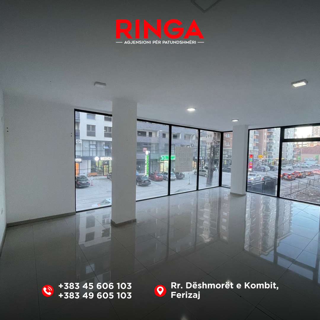 Ringa (local commercial à louer à Ferizaj – Rr.reçakut) 10/25