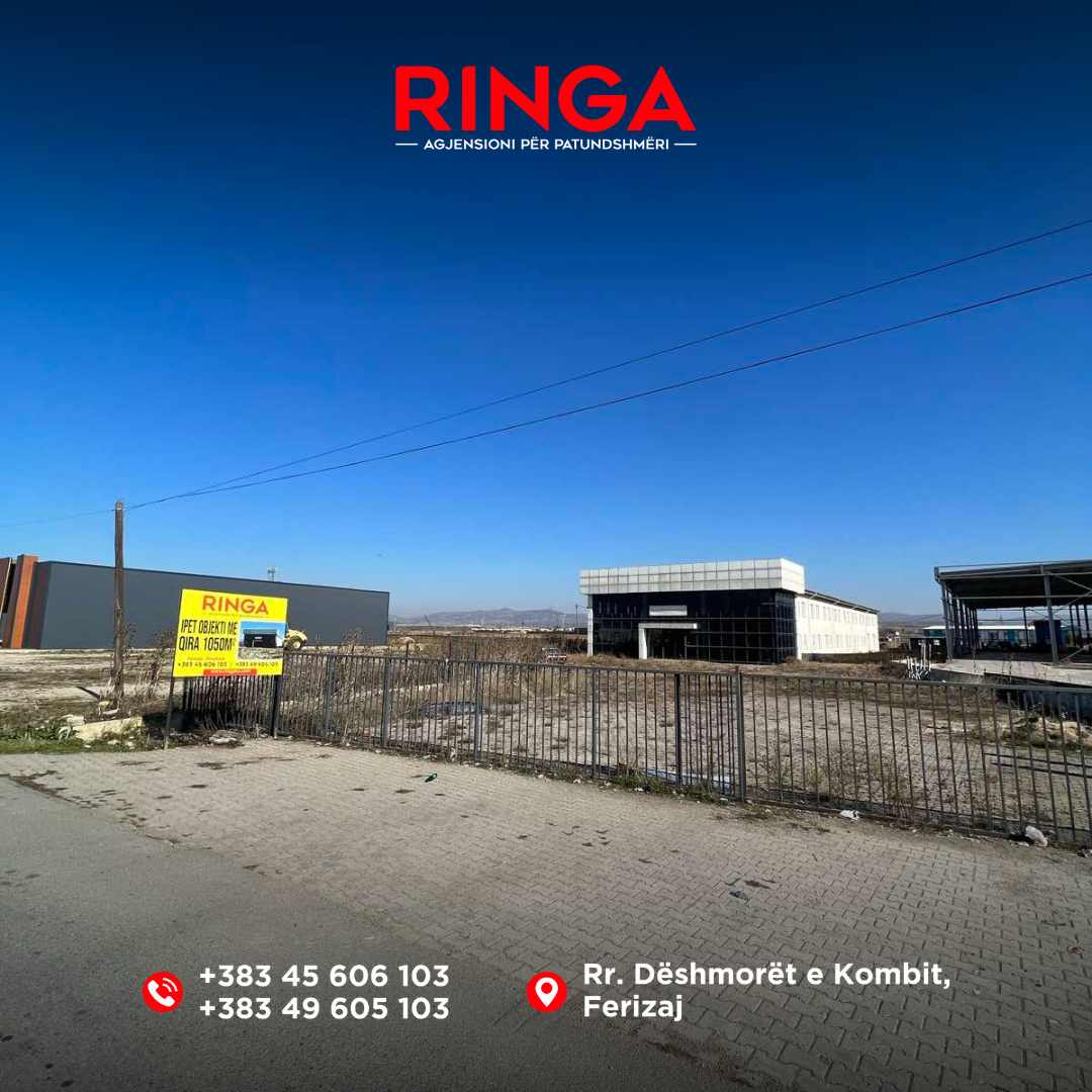 Ringa (proprietà in affitto – Strada principale Ferizaj–Prishtinë (banullë) 11/25