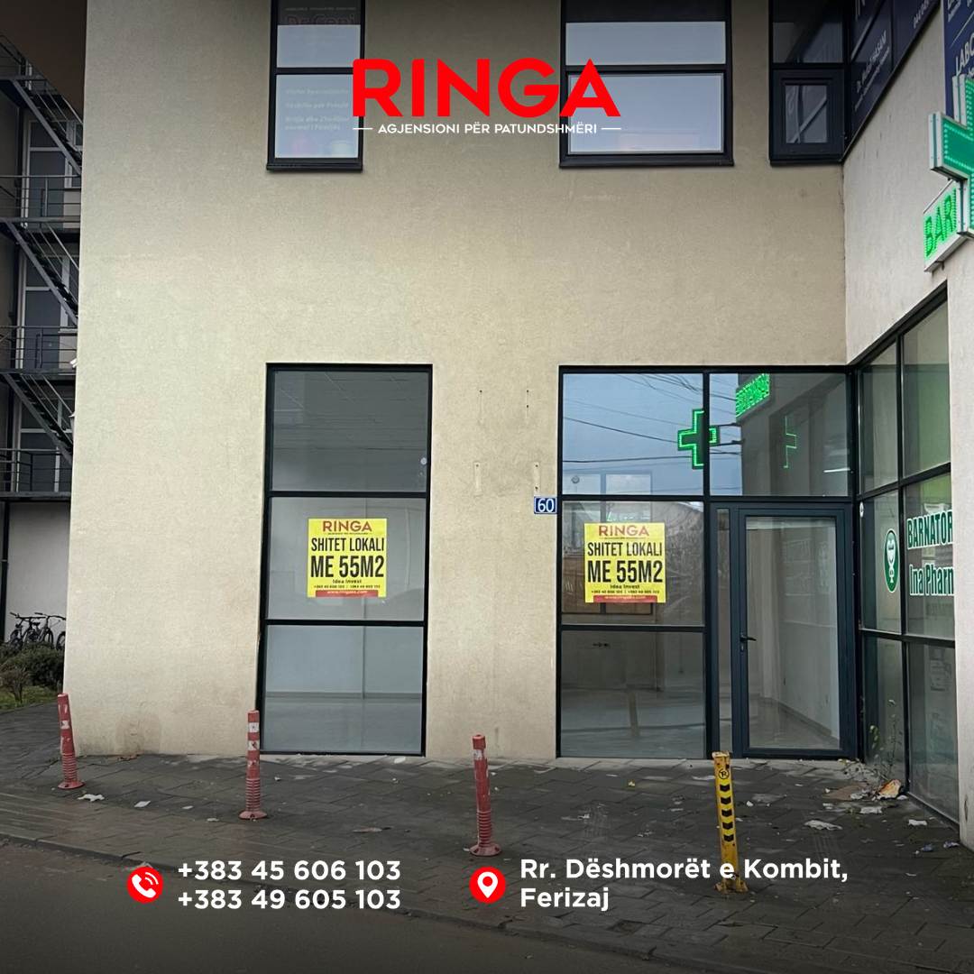 Ringa (à vendre – Ferizaj rue emin duraku – Idea invest) 05/25