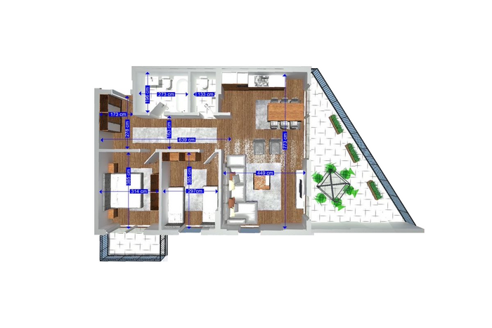 Apartamento de 119,2m² para #venda em Prishtina e Re