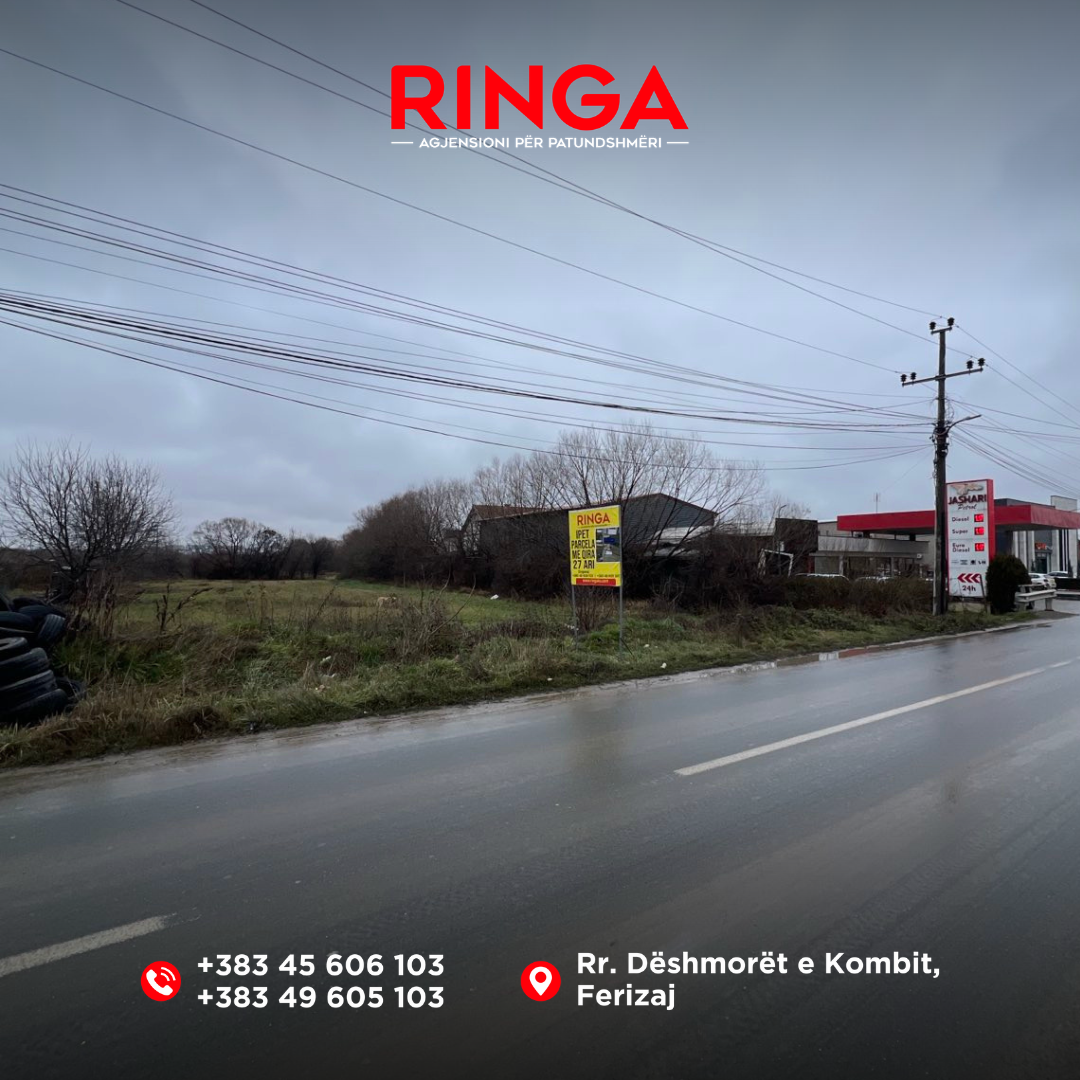 Ringa (à louer parcelle à Ferizaj – Zk doganaj)12/25 (2)