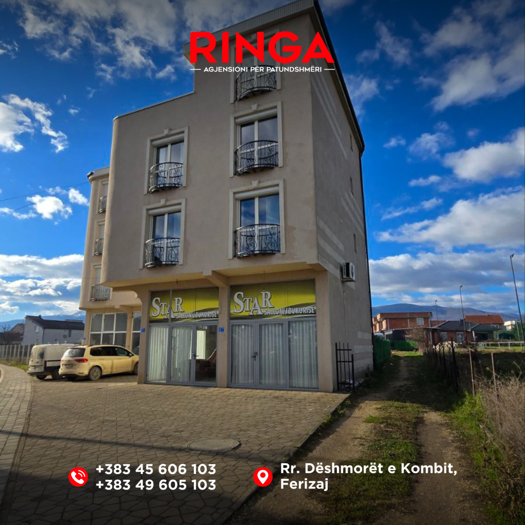 Ringa (shitet shtëpi me lokal – Ferizaj (rr. Ali hadri)06/25 (2)