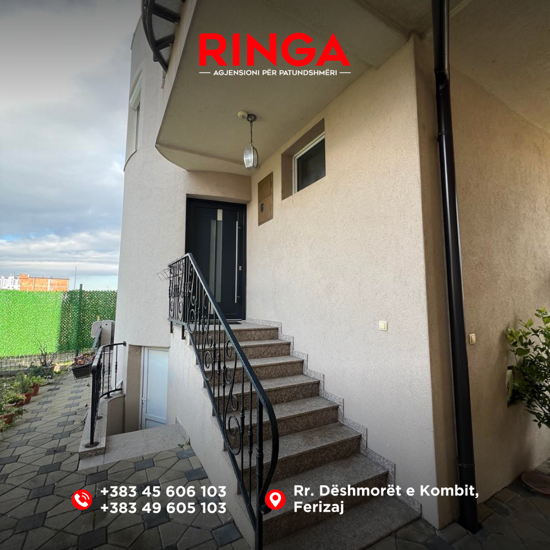 Ringa (casa in vendita con locale commerciale – Ferizaj (rr. Ali hadri)06/25