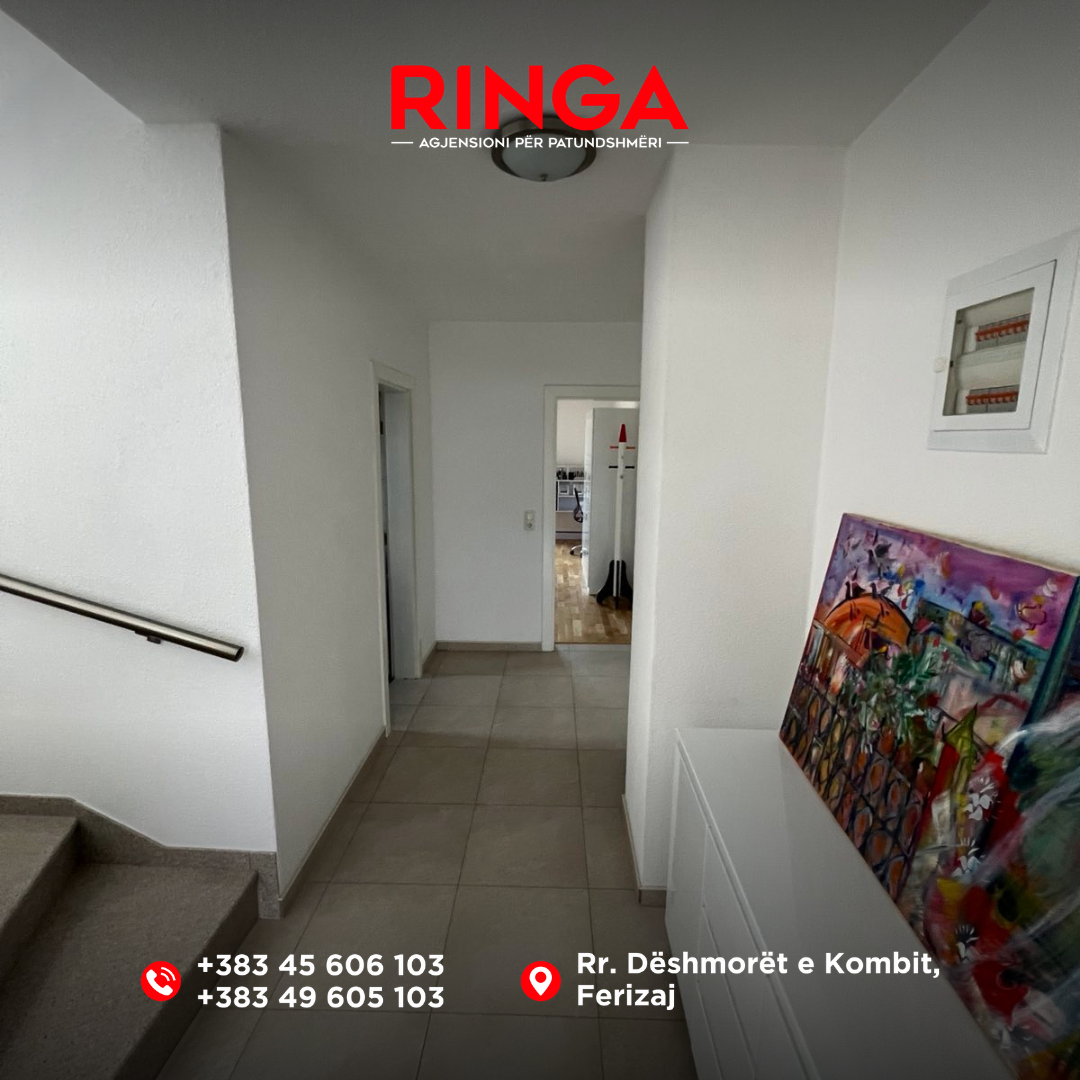 Ringa (casa in vendita con locale commerciale – Ferizaj (rr. Ali hadri)06/25