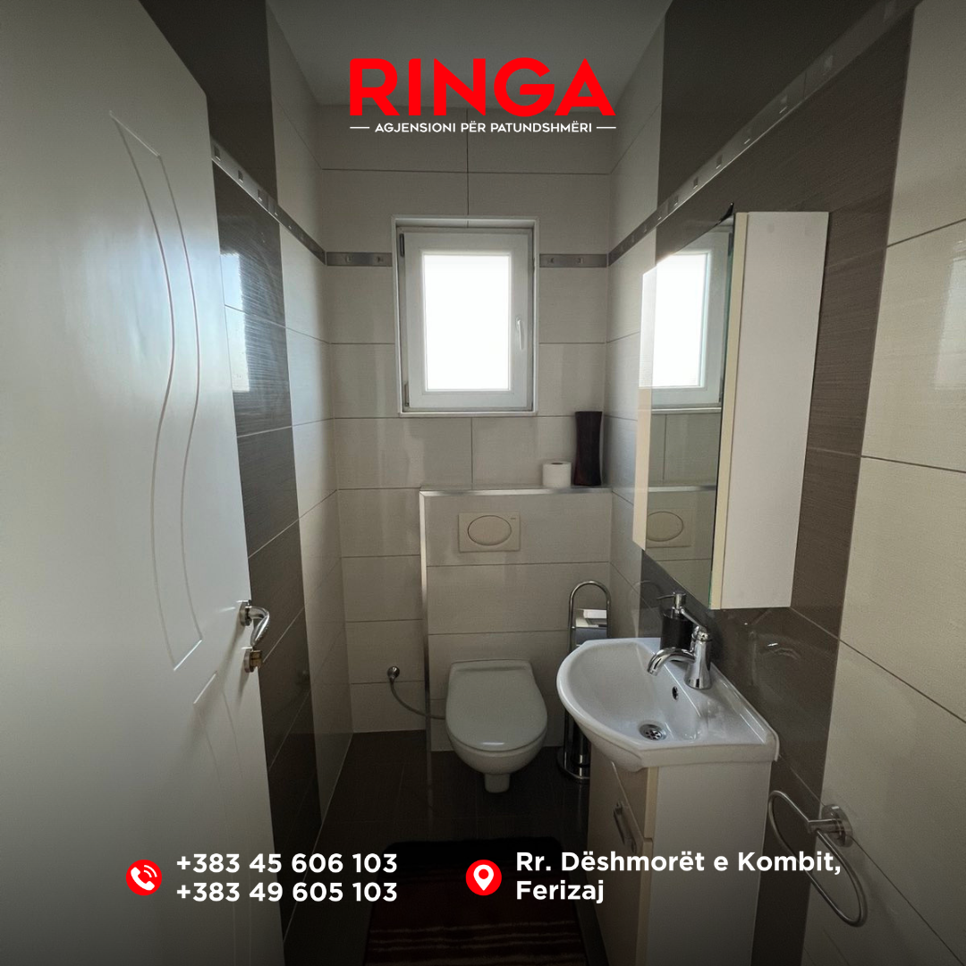 Ringa (casa in vendita con locale commerciale – Ferizaj (rr. Ali hadri)06/25