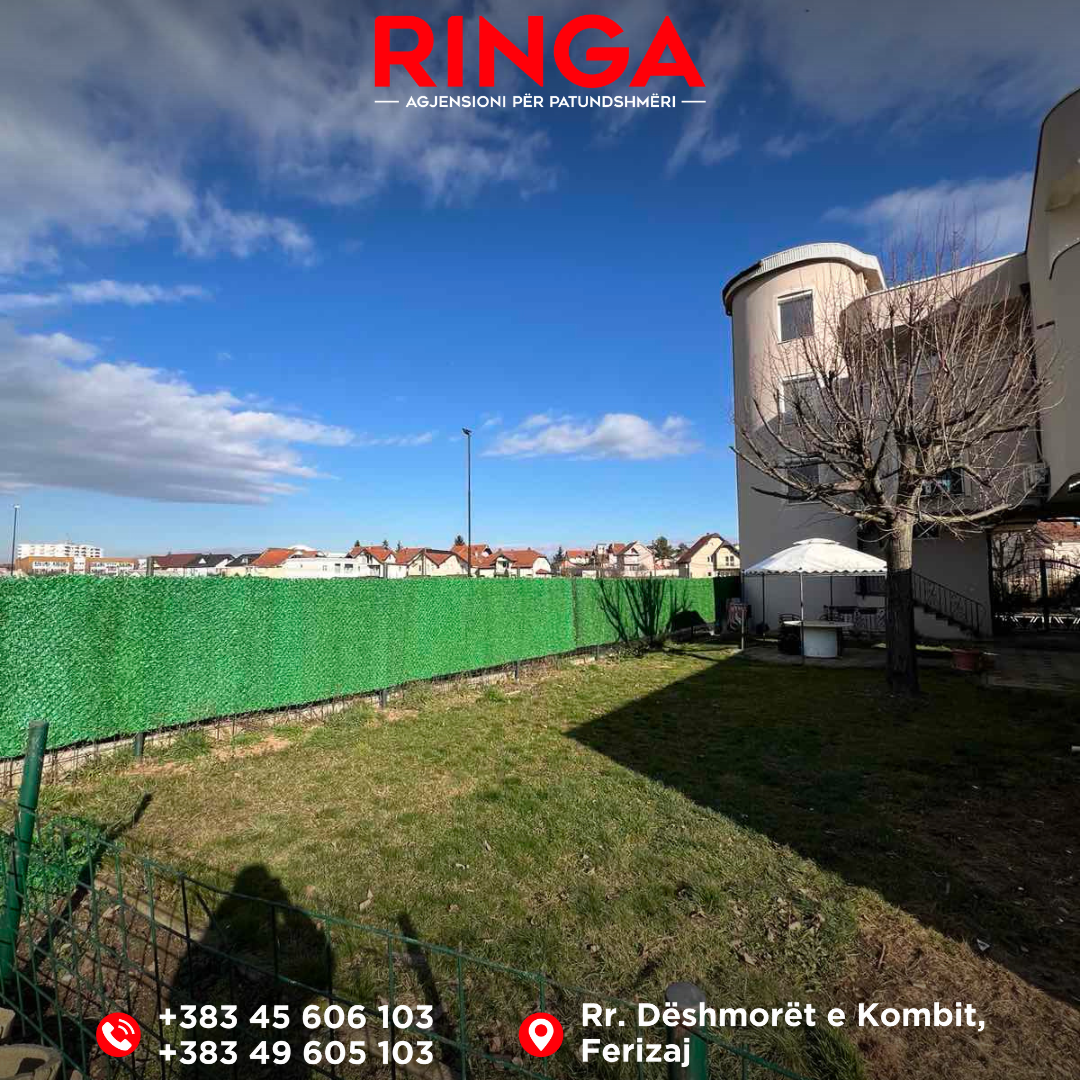 Ringa (casa in vendita con locale commerciale – Ferizaj (rr. Ali hadri)06/25