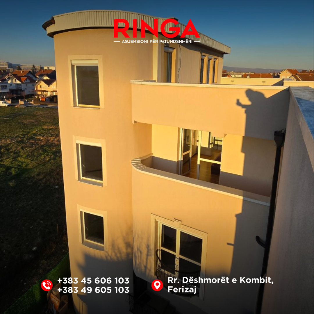 Ringa (casa in vendita con locale commerciale – Ferizaj (rr. Ali hadri)06/25