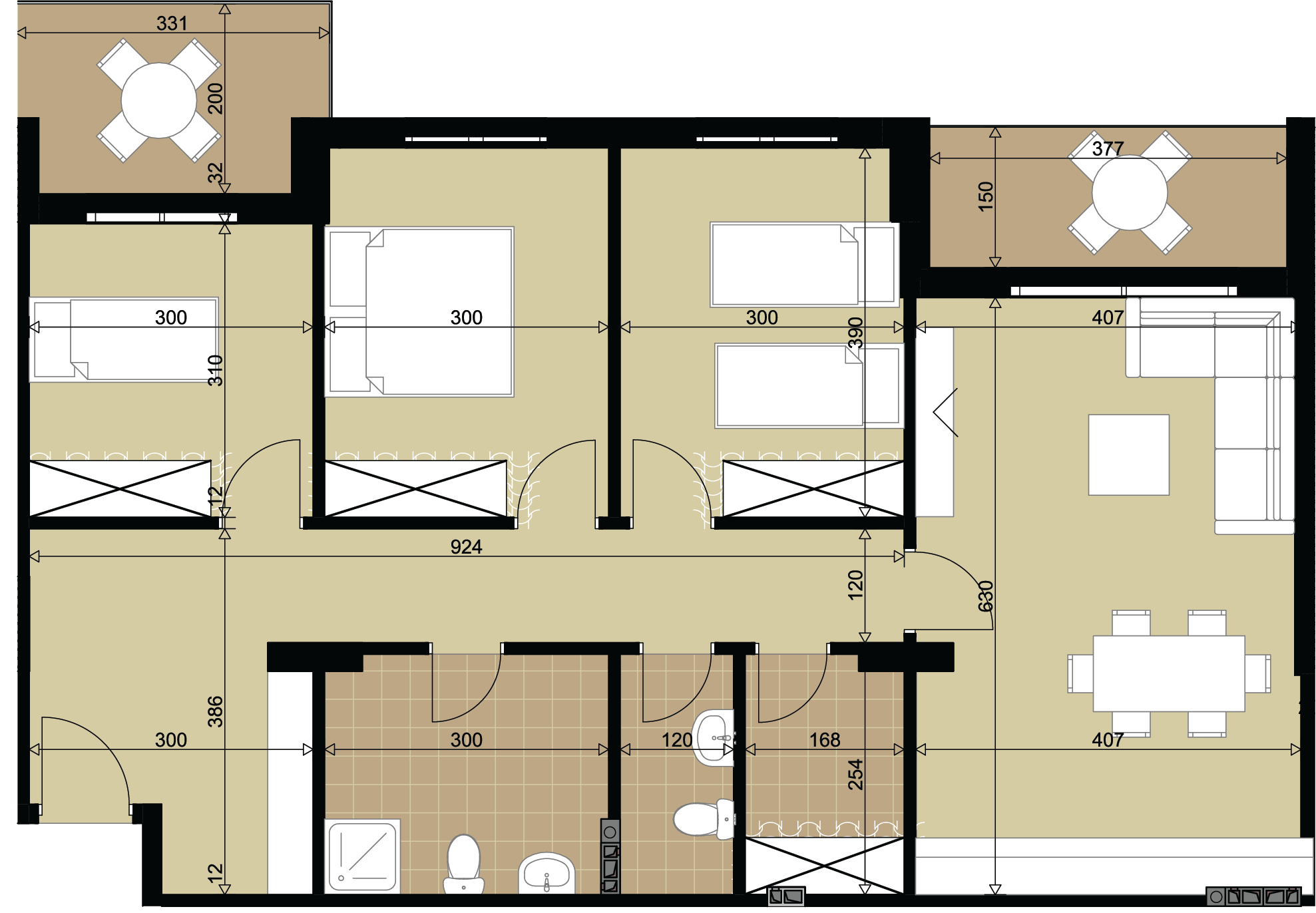 Ringa (appartement à vendre à Ferizaj – Complexe fitorja (hôpital neuf) 29/25 (2)