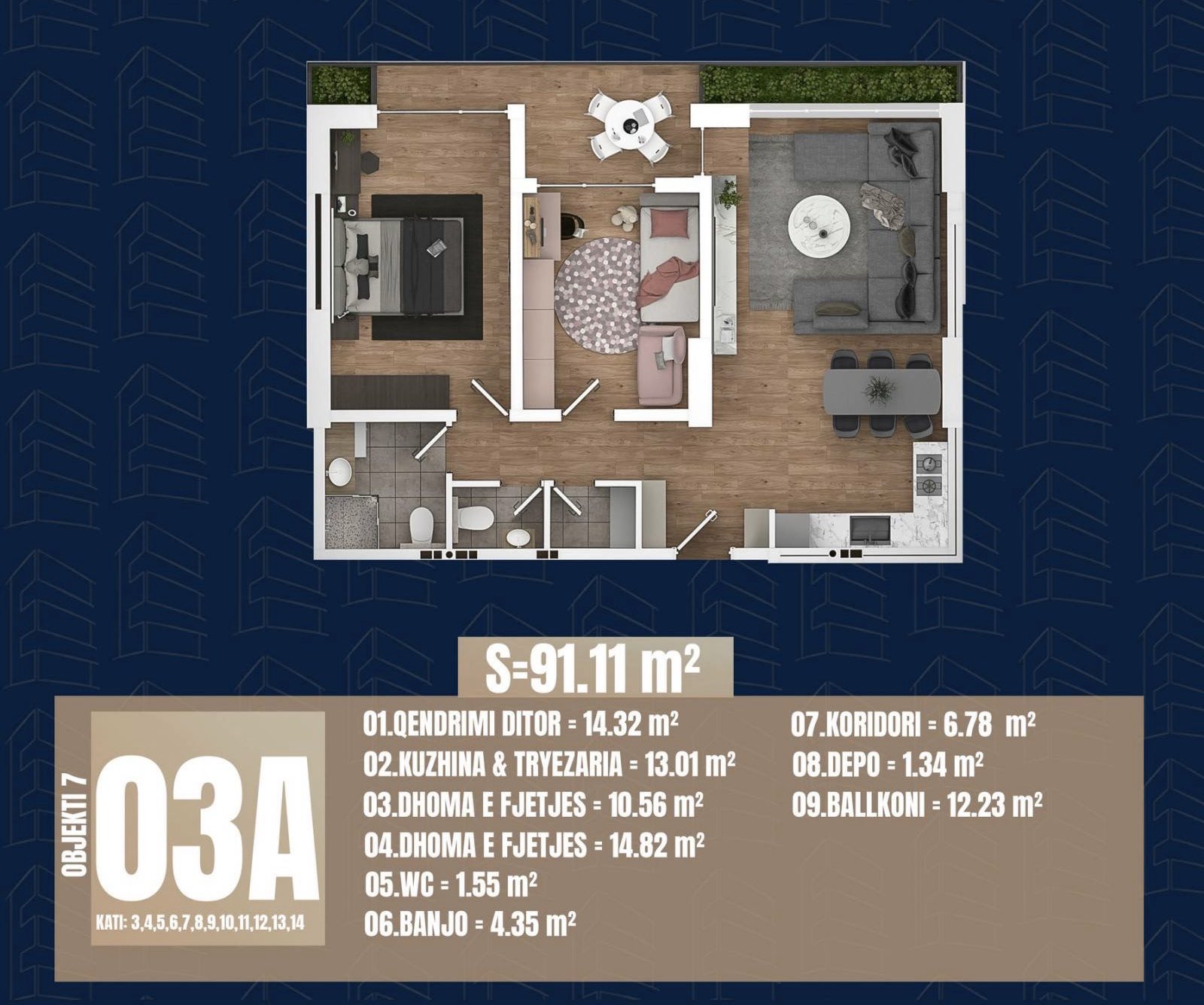 Ringa (super appartement à vendre à Ferizaj)33/26