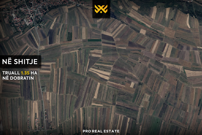 Terreno de 1,35 ha en venta en dobratin.