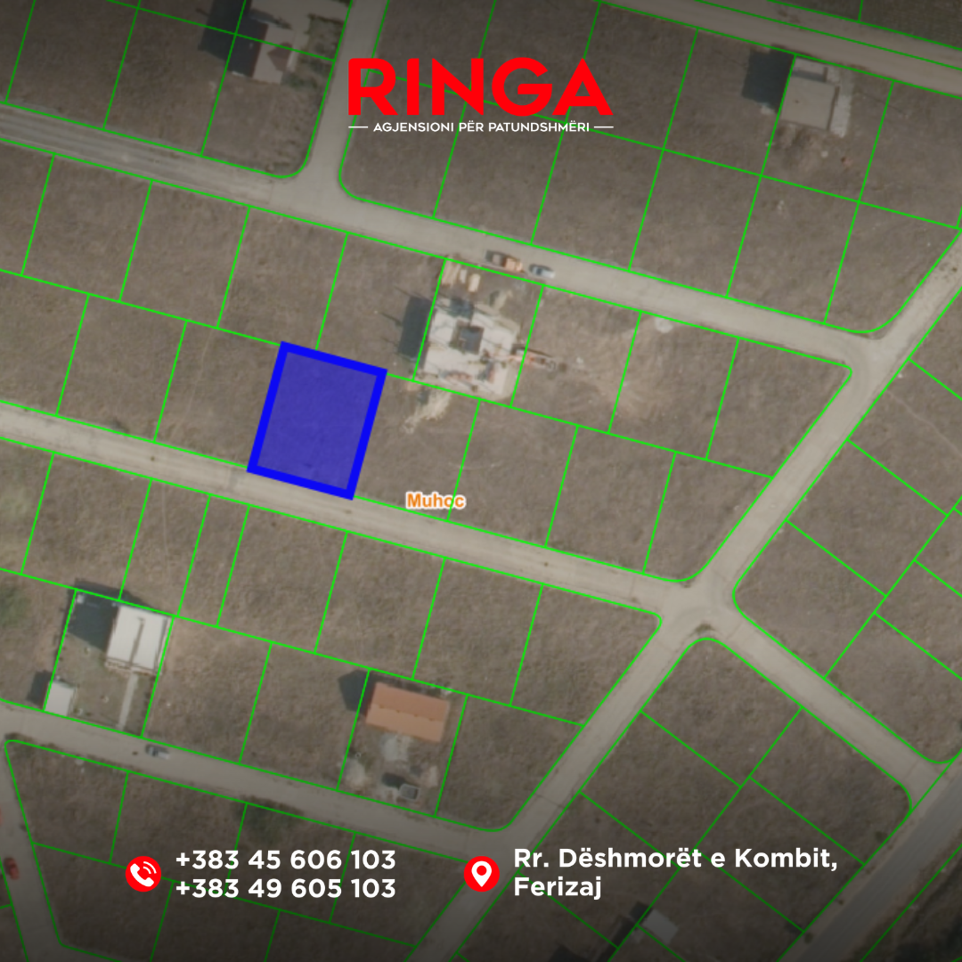 Ringa (parcelles à vendre à muhoc – Ferizaj)26/26