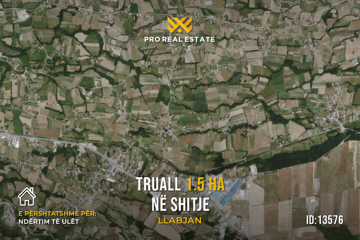 Truall di 1,5 ha in vendita a llabjan