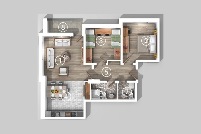 Banesë 88.3m² për #shitje te Prishtina e Re