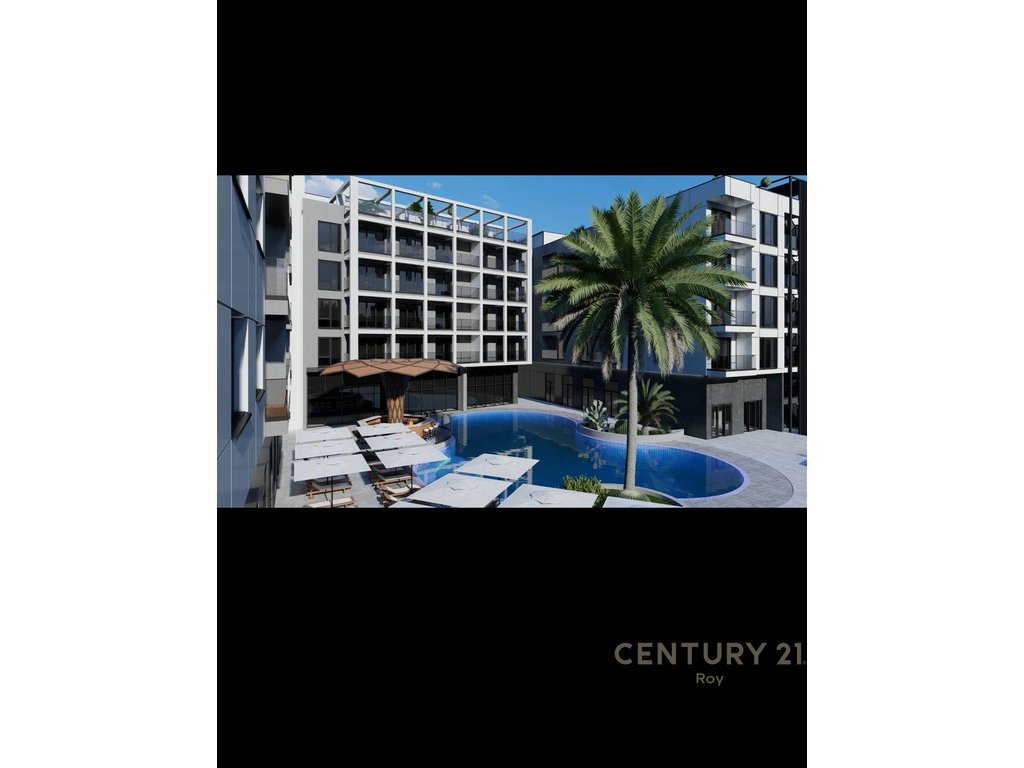 Shitet apartament 1+1 ne ndertim te ri Mali i Robit-golem!azure coast residence! Mundesi pagese me keste!