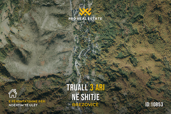 Truall 3 ari për #shitje në brezovicë.